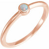 Natural White Opal | Round | 4mm | Natural White Opal | Round | 5mm