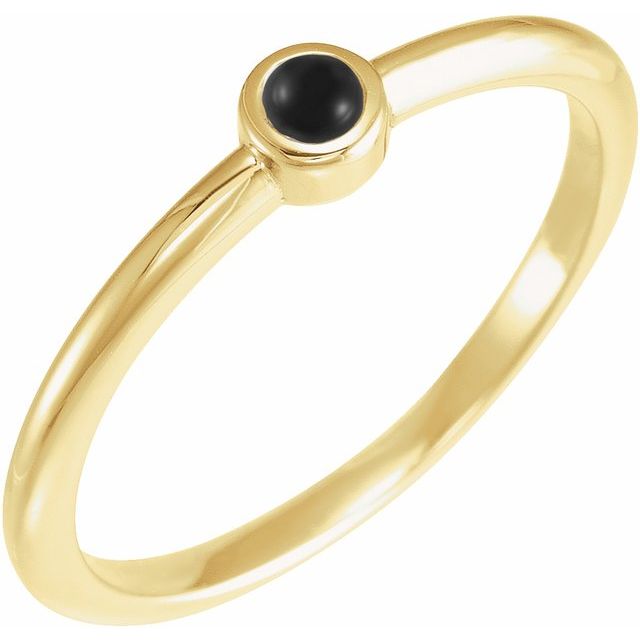 Natural Black Onyx | Round | 3mm | Natural Black Onyx | Round | 4mm | Natural Black Onyx | Round | 5mm