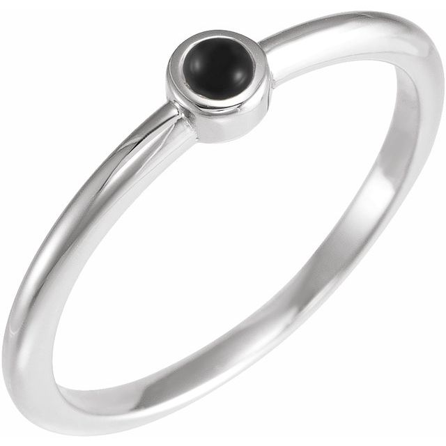Natural Black Onyx | Round | 3mm | Natural Black Onyx | Round | 4mm | Natural Black Onyx | Round | 5mm