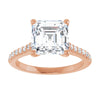 14K Rose | Asscher