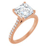14K Rose | Asscher
