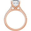 14K Rose | Asscher