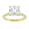 14K Yellow | Cushion