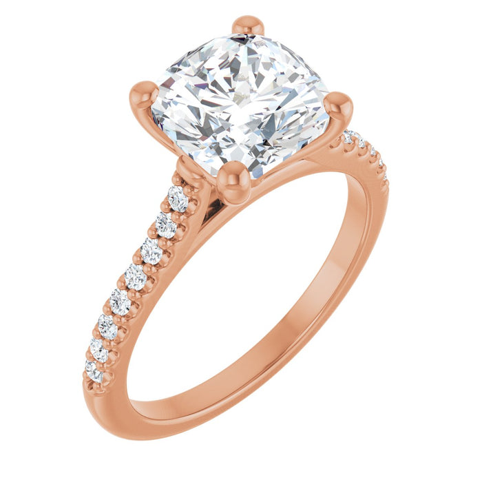 14K Rose | Cushion