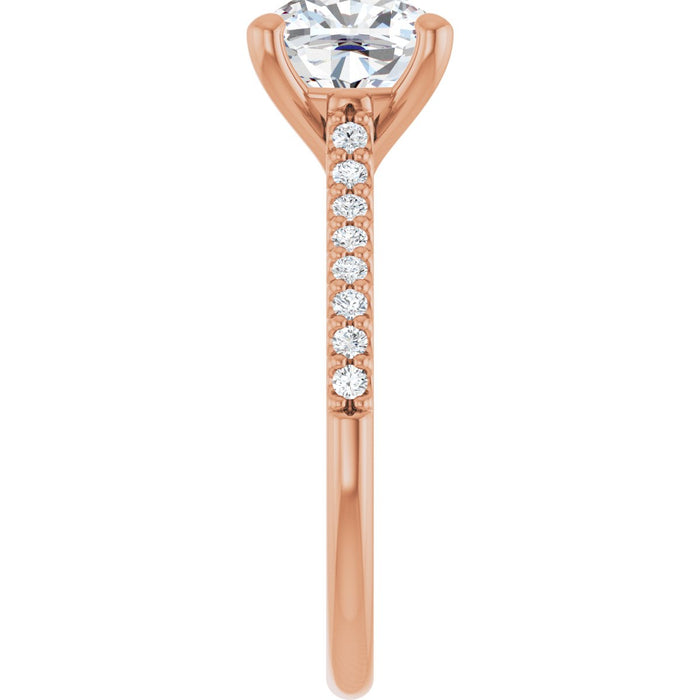 14K Rose | Cushion
