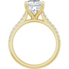 14K Yellow | Cushion
