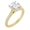 14K Yellow | Round