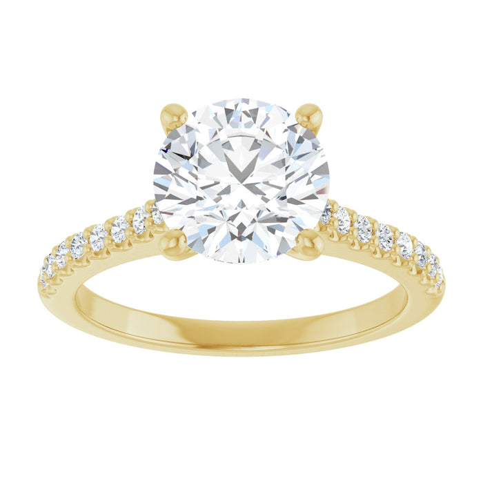 14K Yellow | Round