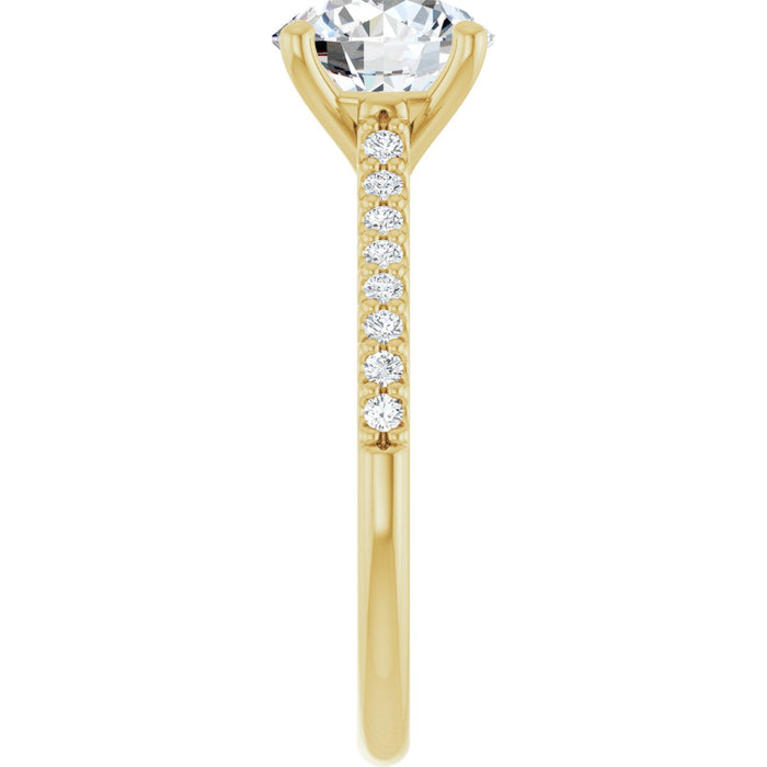 14K Yellow | Round