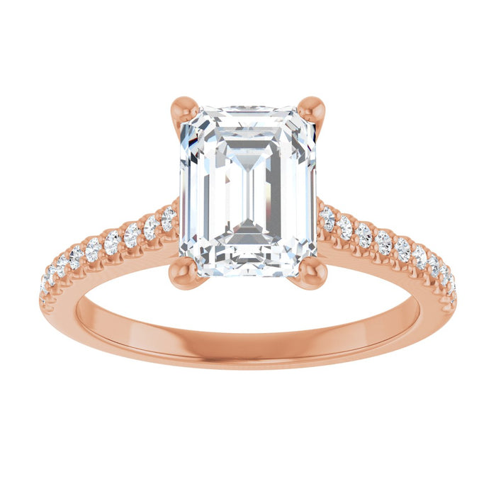 14K Rose | Emerald