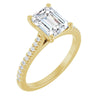14K Yellow | Emerald