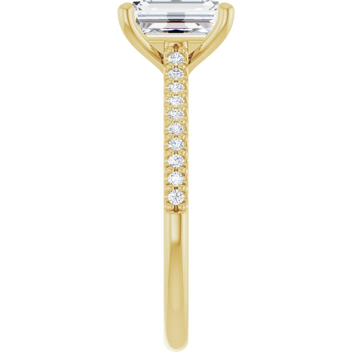 14K Yellow | Emerald