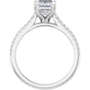 14K White | Emerald