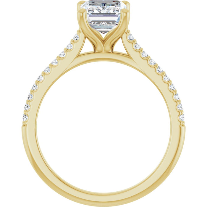 14K Yellow | Emerald