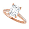 14K Rose | Emerald
