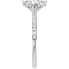 14K White | Marquise