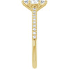 14K Yellow | Marquise