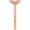 14K Rose | Marquise