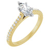 14K Yellow/White | Marquise | 18K Yellow/White | Marquise