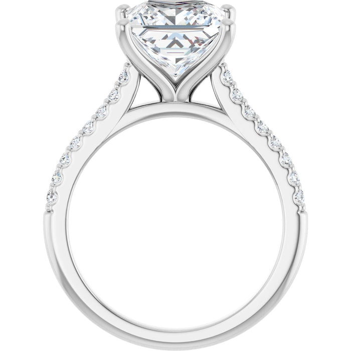 14K White | Square