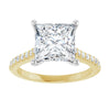 14K Yellow/White | Square