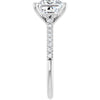 14K White | Square