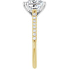 14K Yellow/White | Square