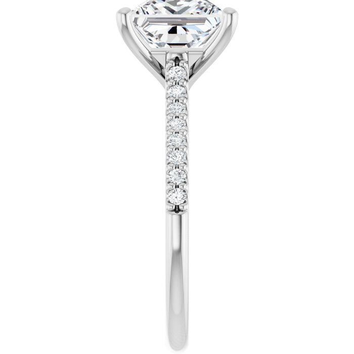14K White | Square