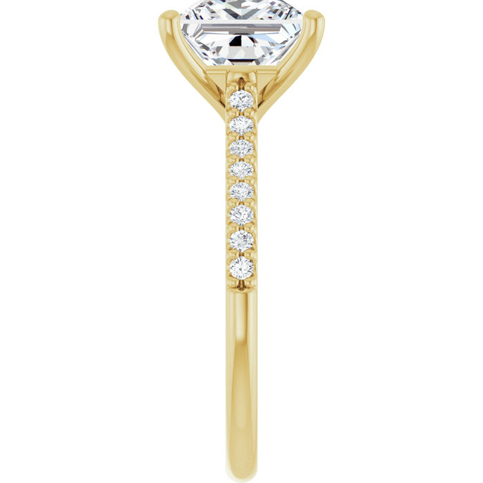 14K Yellow | Square