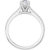 14K White | Pear