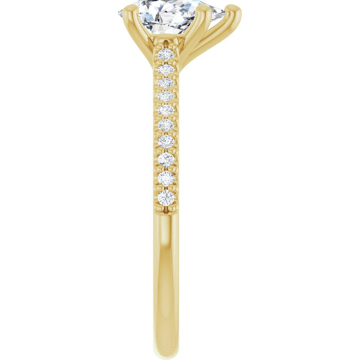 14K Yellow | Pear