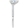 14K White | Pear