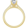 14K Yellow | Oval