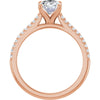 14K Rose | Oval