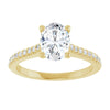 14K Yellow | Oval