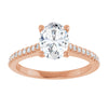 14K Rose | Oval