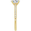 14K Yellow | Oval