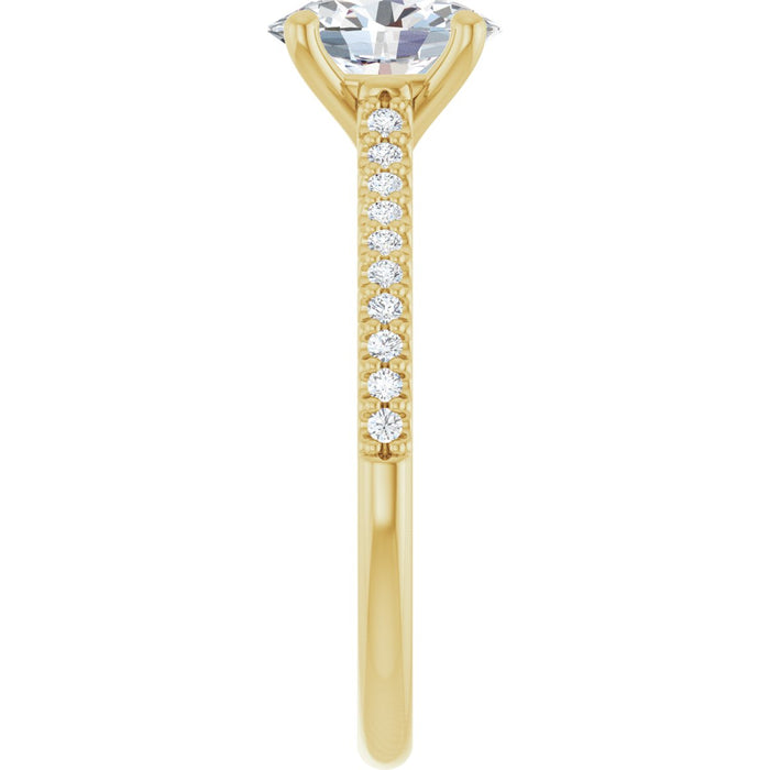 14K Yellow | Oval