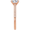 14K Rose | Oval