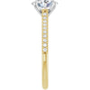 14K Yellow/White | Oval
