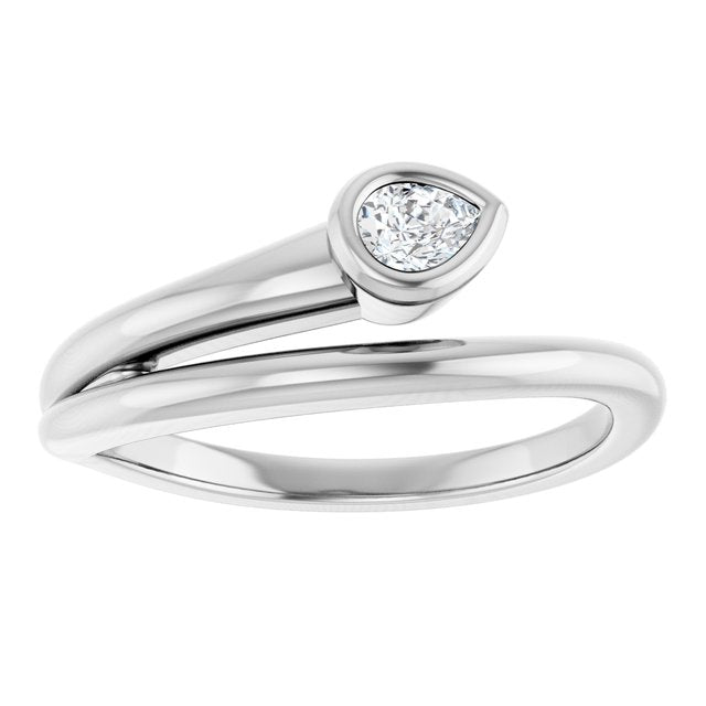 Lab-Grown Diamond | Pear | 4 x 3mm
