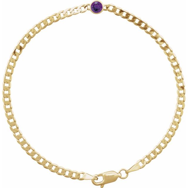 Natural Amethyst | Round | 4mm
