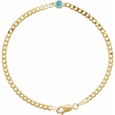 Natural Blue Zircon | Round | 4mm