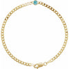 Natural Blue Zircon | Round | 4mm