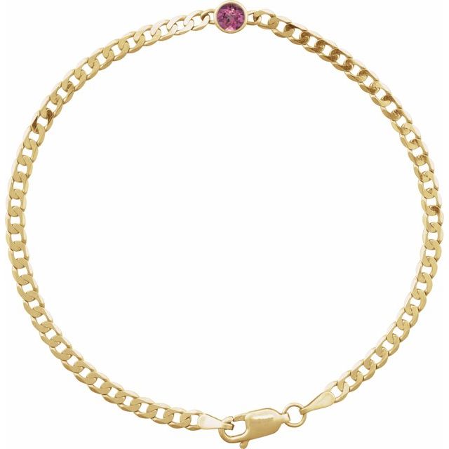 Natural Pink Tourmaline | Round | 4mm