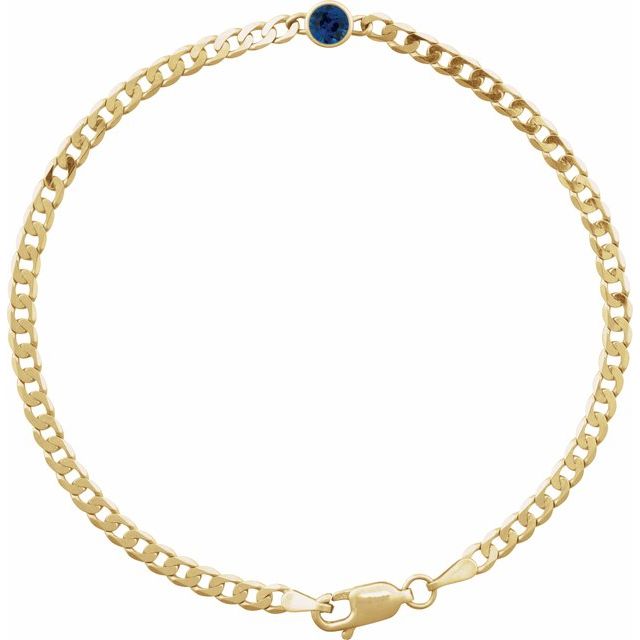 Natural Blue Sapphire | Round | 4mm | Lab-Grown Blue Sapphire | Round | 4mm