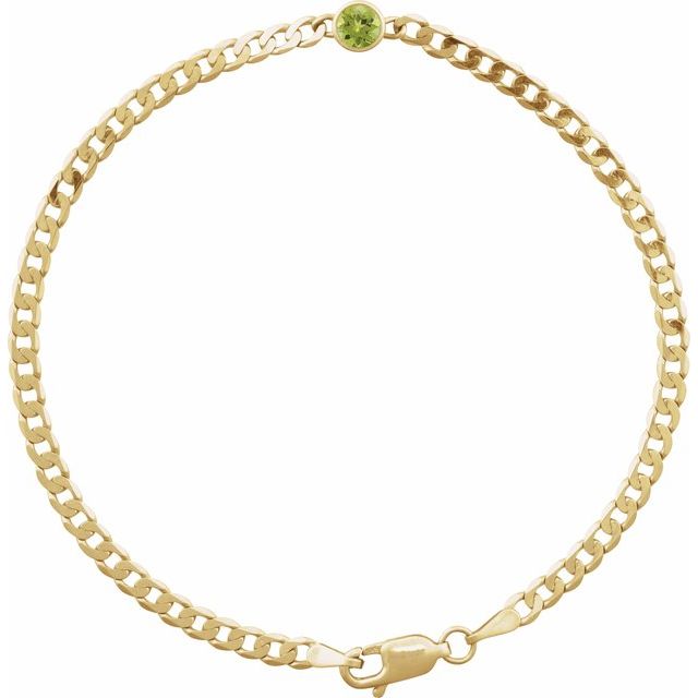 Natural Peridot | Round | 4mm