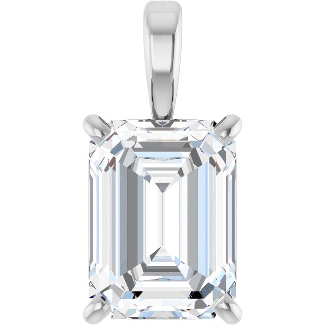 Lab-Grown Diamond | Emerald | 7 x 5mm