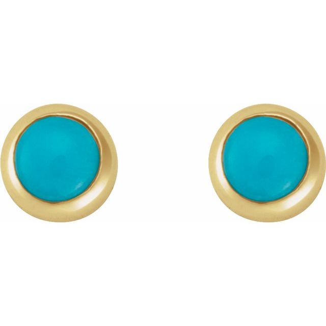 Natural Turquoise | Round | 2mm