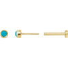 Natural Turquoise | Round | 2mm